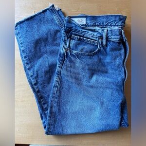 Gap Barrel High Rise Jean size 31